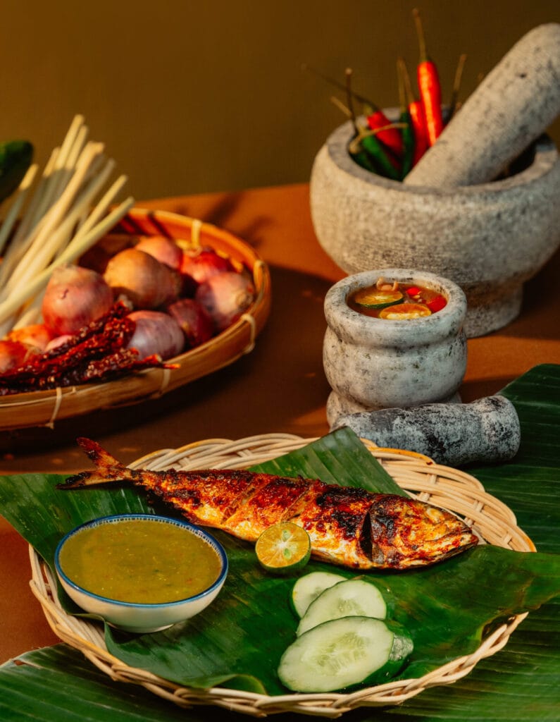 Ikan Kembong bakar Sambal Lesung